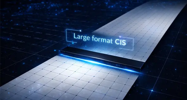 Example of image of big printing CIS sensor