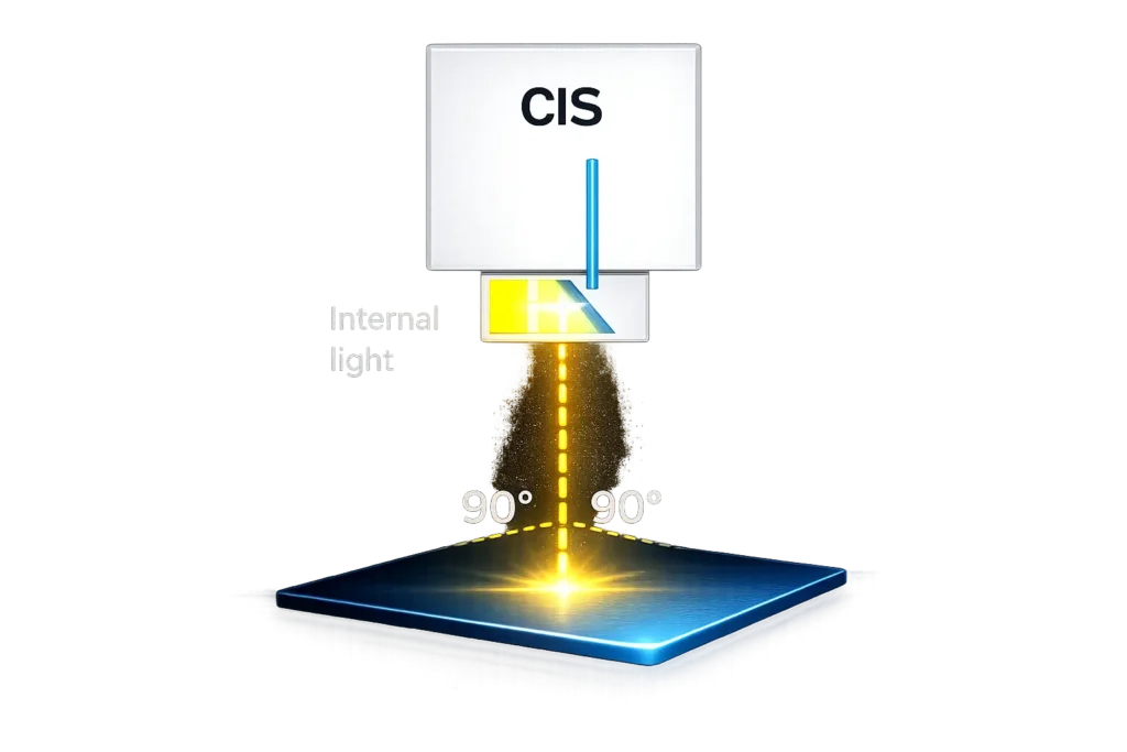 CIS coaxial reflection illumination