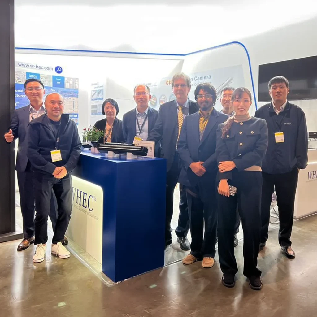 Il team di EHEC in fiera allo stand WHEC