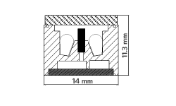 Double light guide structure