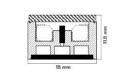 UV/RGB/IR light guide structure